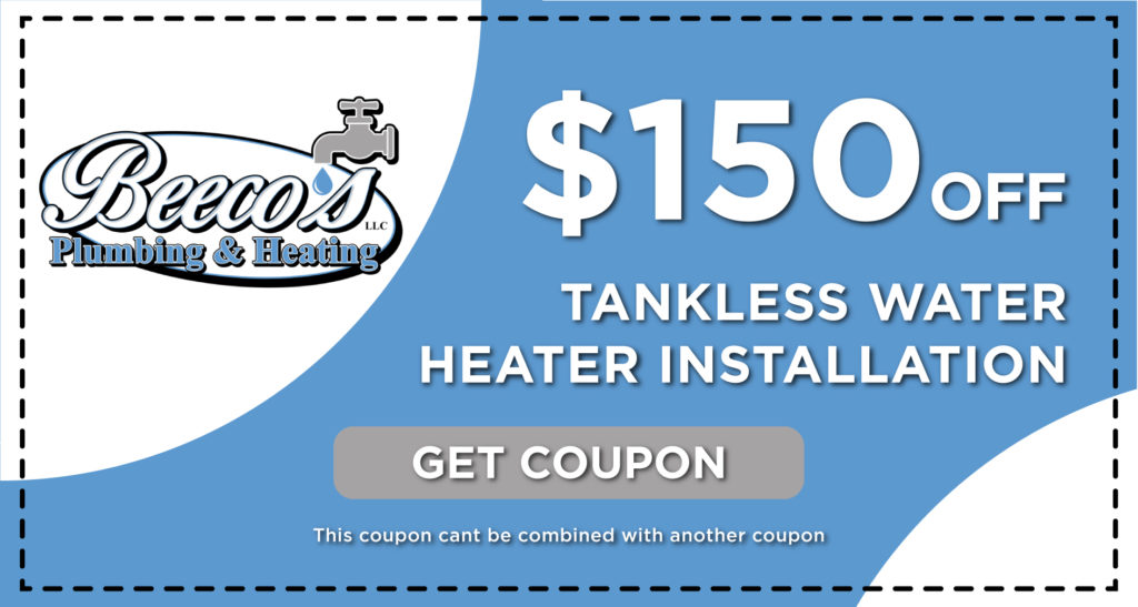 Beeco's Tankless Water Heater Installation Coupon